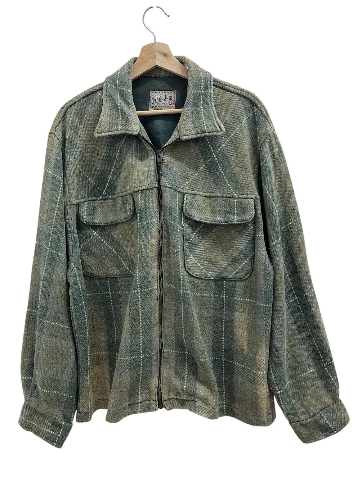 Freshjive Freshjive Sun Faded Plaids Jacket Size US L / EU 52-54 / 3 - 2 Thumbnail