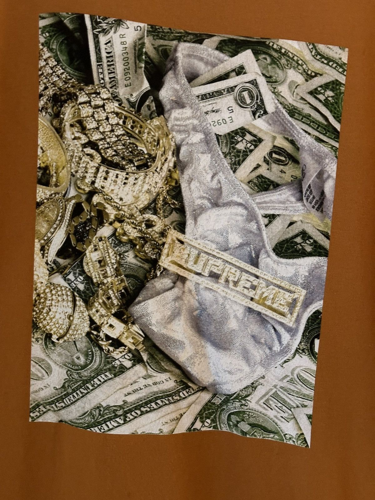 Supreme Supreme Bling Tee Size US L / EU 52-54 / 3 - 2 Thumbnail