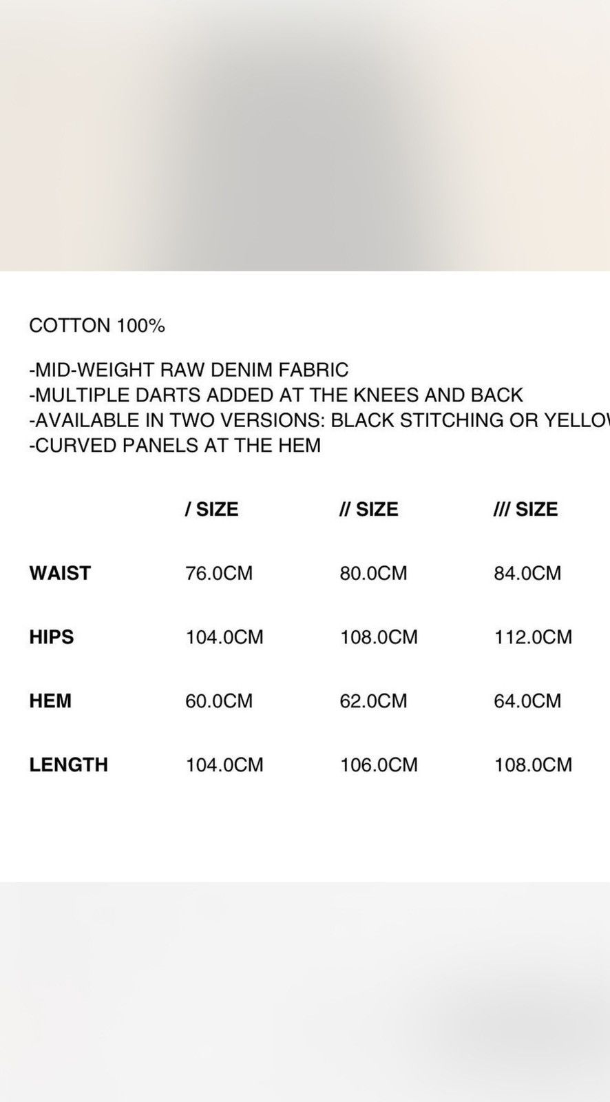 Other Common Divisor Beira Denim Size US 30 / EU 46 - 3 Thumbnail
