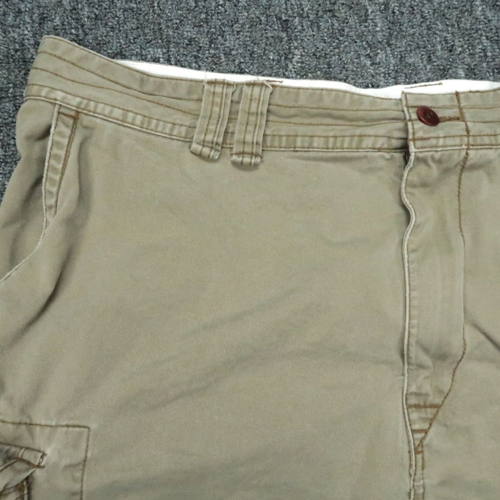 Polo Ralph Lauren VINTAGE Polo Ralph Lauren Shorts Men 42 Green Cargo Classic Fit Military Heavyweight VTG Size US XL / EU 56 / 4 - 2 Thumbnail
