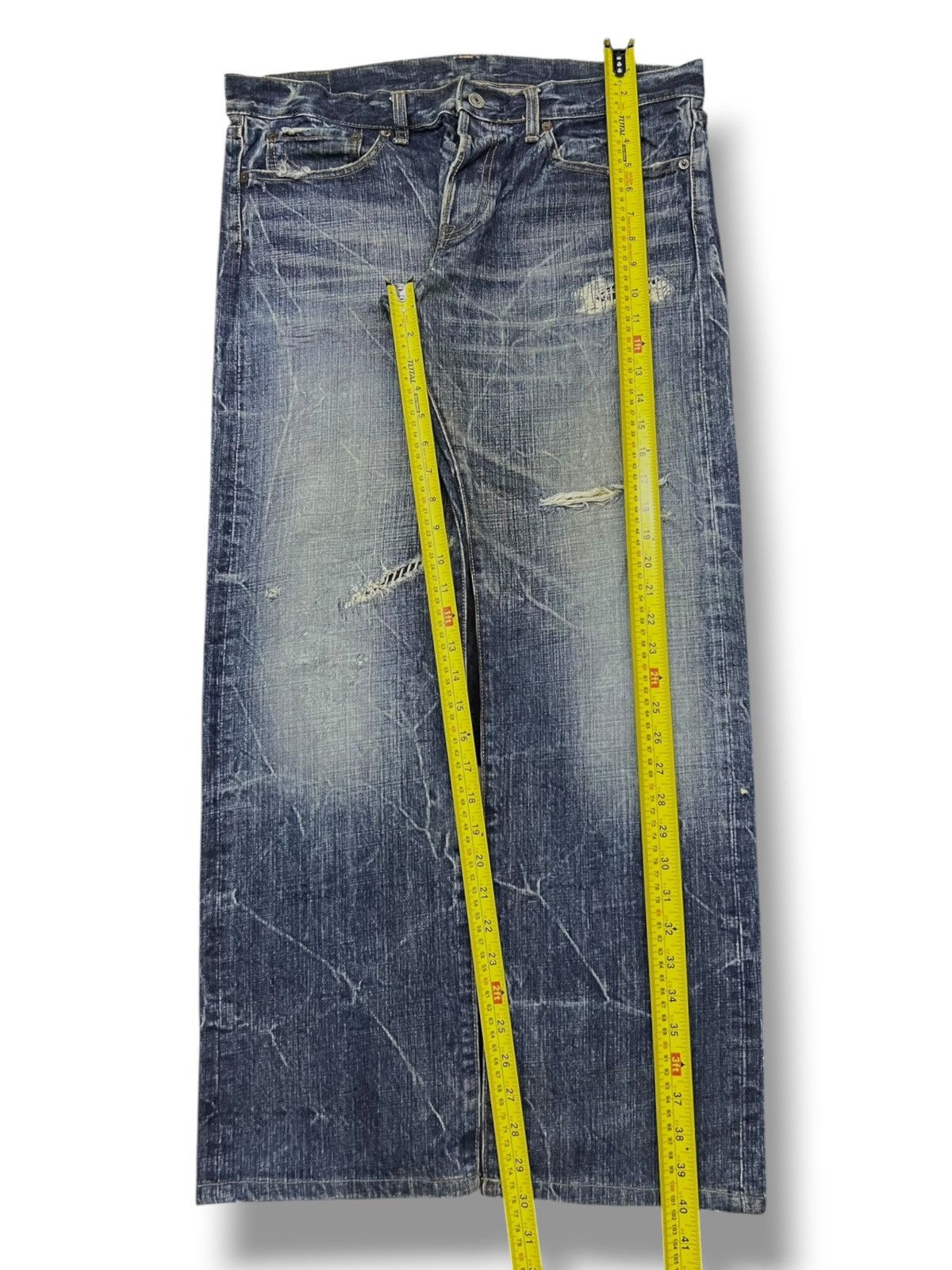 Eternal Loose Vintage Y2K Eternal Japan - Thunder Wash, Distressed Size US 36 / EU 52 - 17 Thumbnail