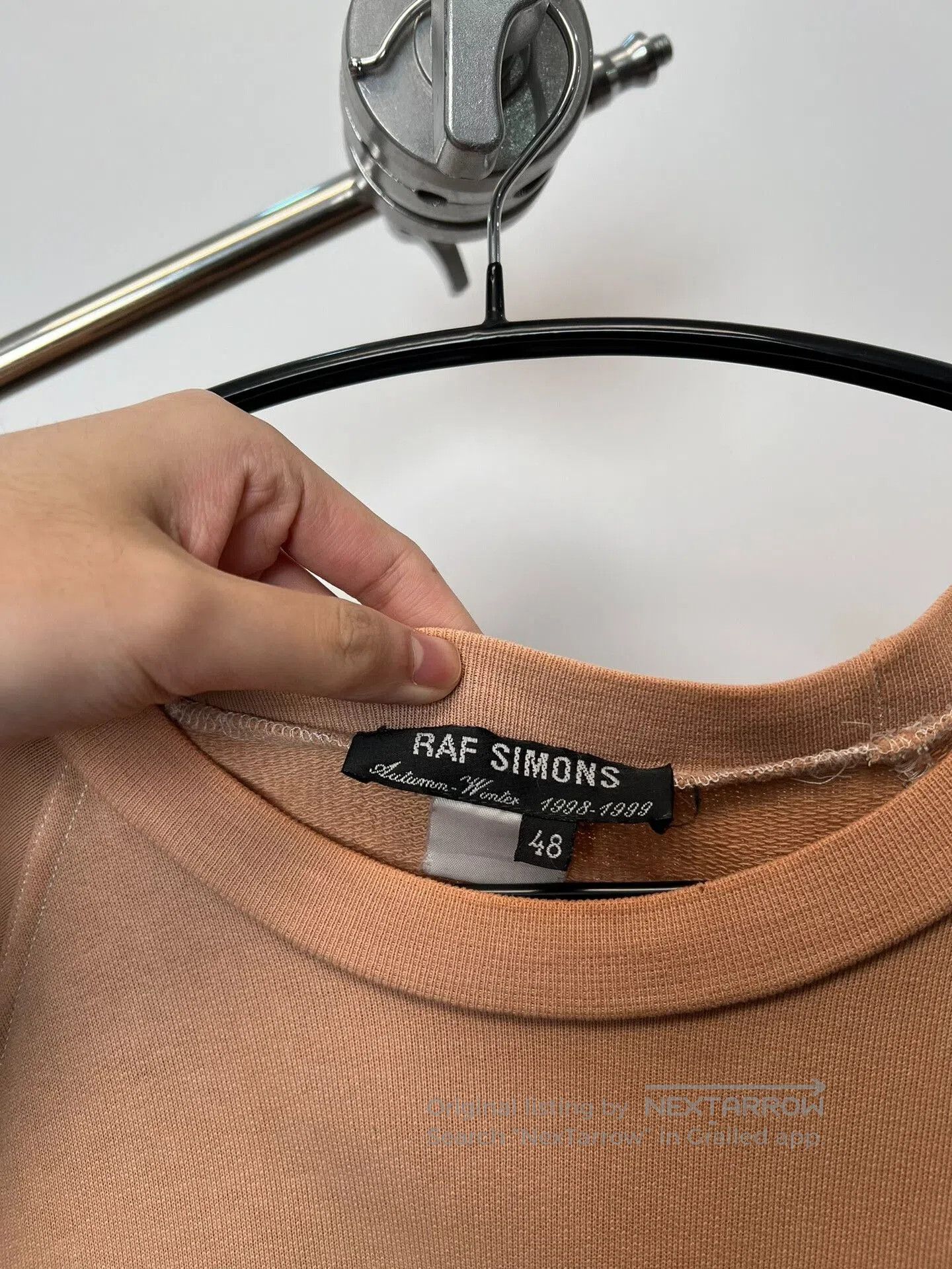 Raf Simons Raf Simons 1998-1999AW Yuri Gagarin Sweatshirt. Size US S / EU 44-46 / 1 - 4 Thumbnail
