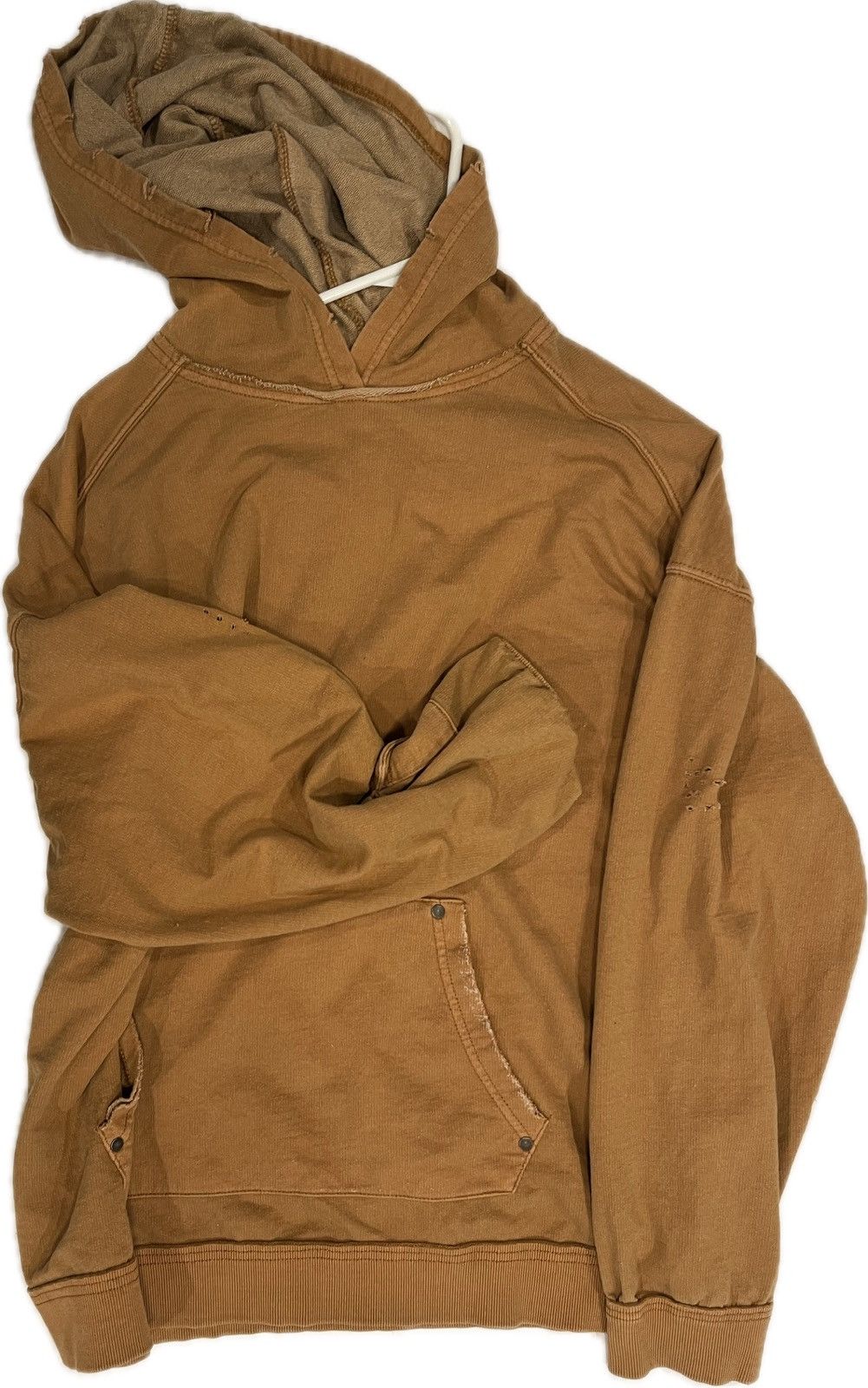 Bdg BDG Orange Beige Hoodie Sweater - Medium Size US M / EU 48-50 / 2 - 2 Thumbnail