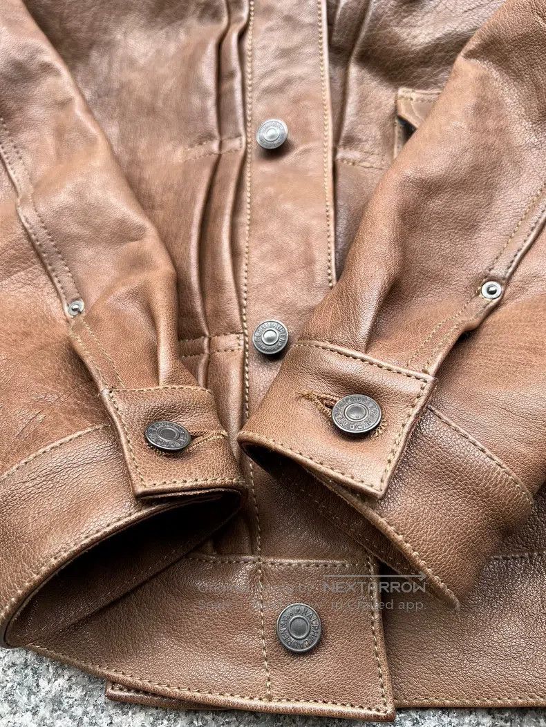 RRL Ralph Lauren RRL Ralph Lauren 2015 vintage 506 leather jacket Size US S / EU 44-46 / 1 - 9 Thumbnail