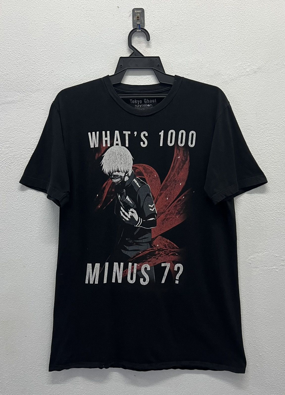 Anime × Vintage 🔥grailsale🔥 VINTAGE TOKYO GHOUL WHAT’S 1000 MINUS 7? SHIRT Size US L / EU 52-54 / 3 - 1 Thumbnail