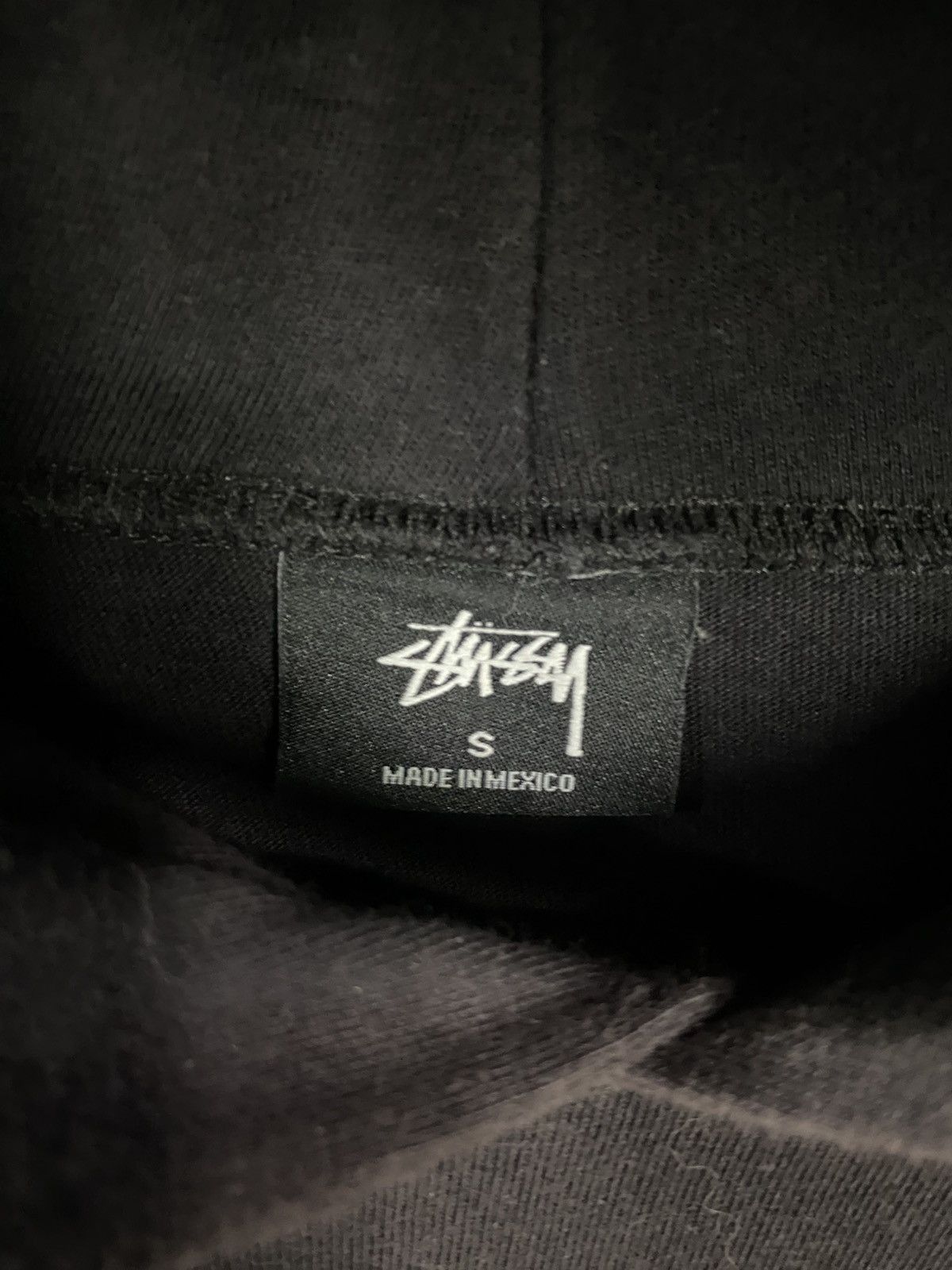 Stussy Stussy hoodie pullover black back hit size s Size US S / EU 44-46 / 1 - 9 Thumbnail