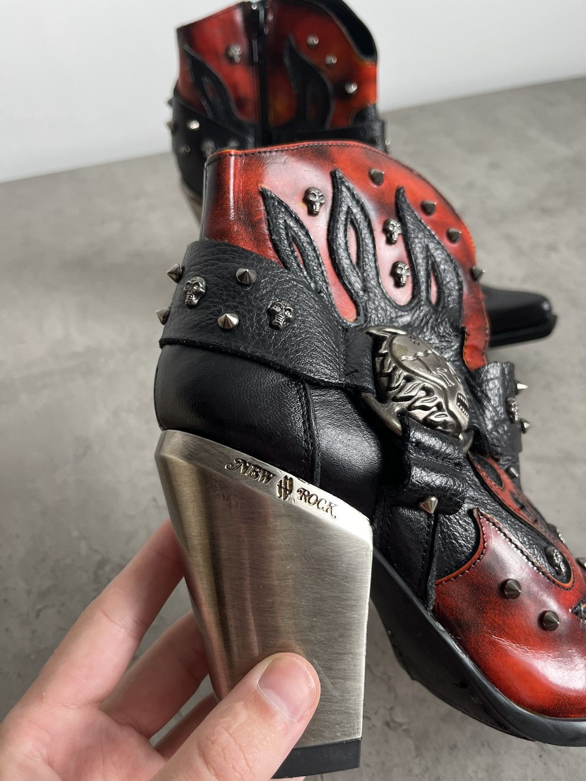 New Rock New Rock Boot Bull Size 37 Size US 7 / IT 37 - 4 Thumbnail