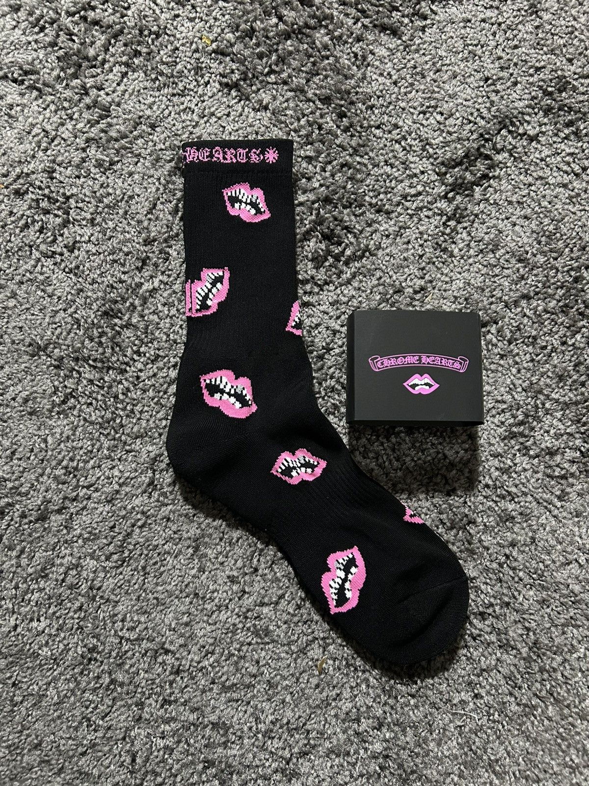 Chrome Hearts Chomper Socks | Grailed