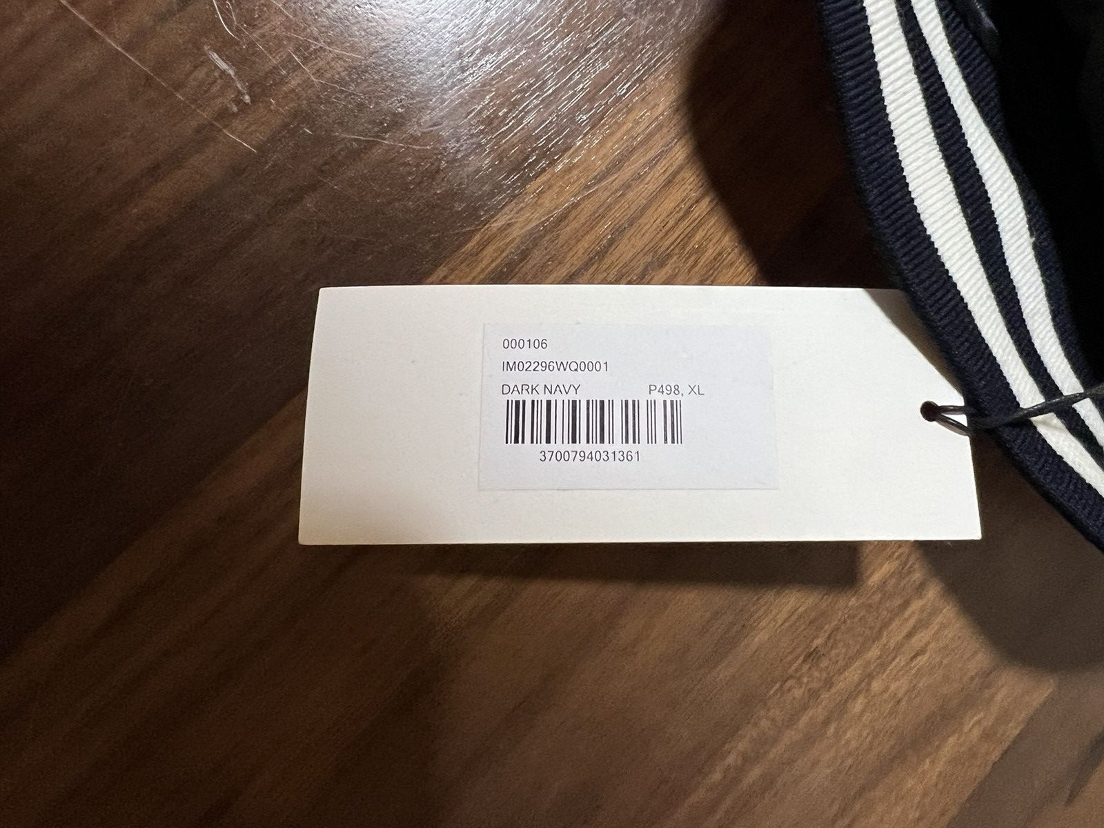 Maison Kitsune Maison Kitsuné Satin Teddy Varsity Bomber Dark Navy XL. Size US XL / EU 56 / 4 - 12 Thumbnail