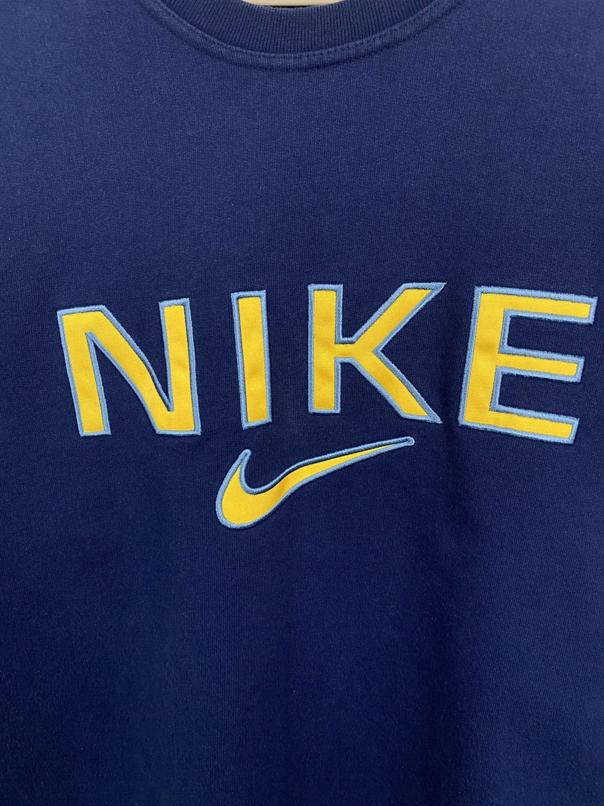 Nike 🇺🇸 Vintage 90s Nike Sweatshirt Y2K Hype Rare Retro Travis Size US M / EU 48-50 / 2 - 4 Thumbnail