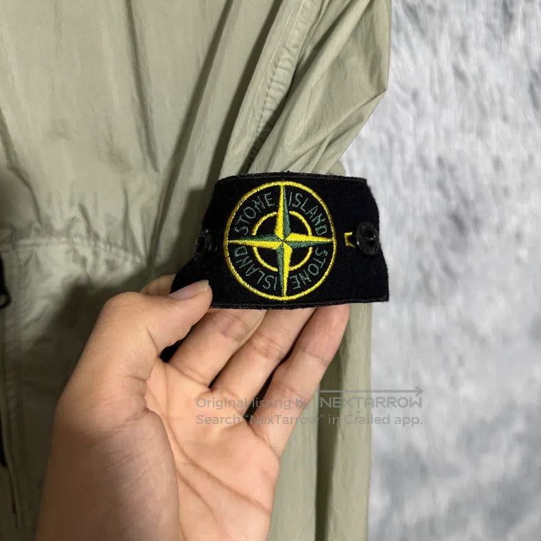 Stone Island Stone Island Three Zip Resin Nylon Jacket, Light Green, M Size US M / EU 48-50 / 2 - 3 Thumbnail
