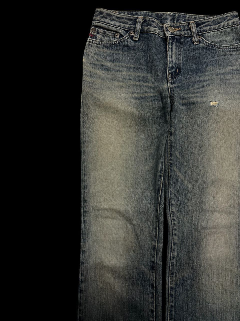 Edwin INSANE Vintage 80s Edwin Rusty Mudwash Distressed Jeans Size US 27 - 4 Thumbnail