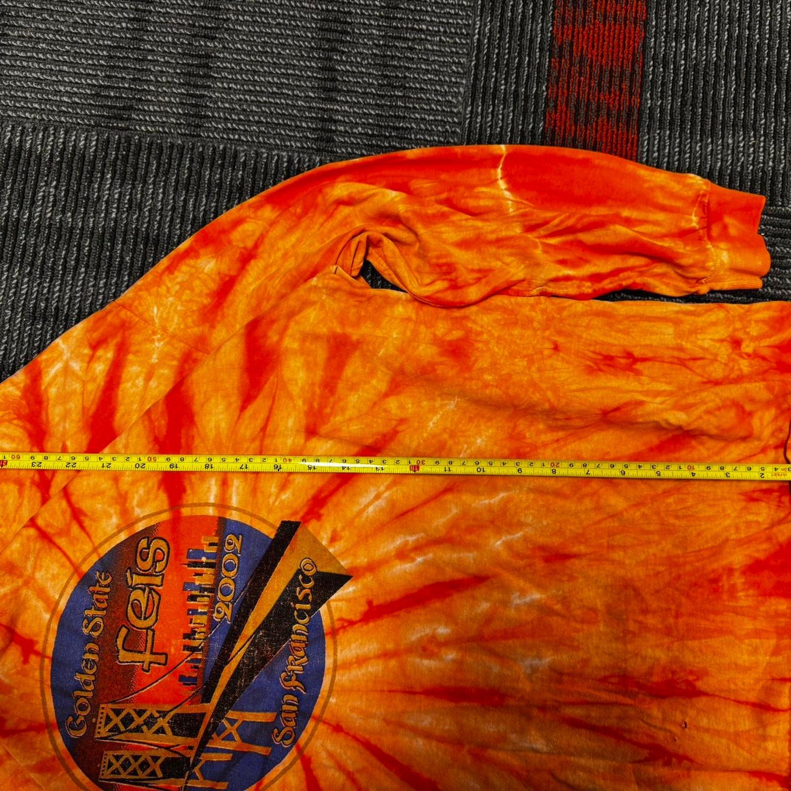 Delta Golden State San Francisco Feis Tie-Dye Long Sleeve Size US XL / EU 56 / 4 - 5 Thumbnail