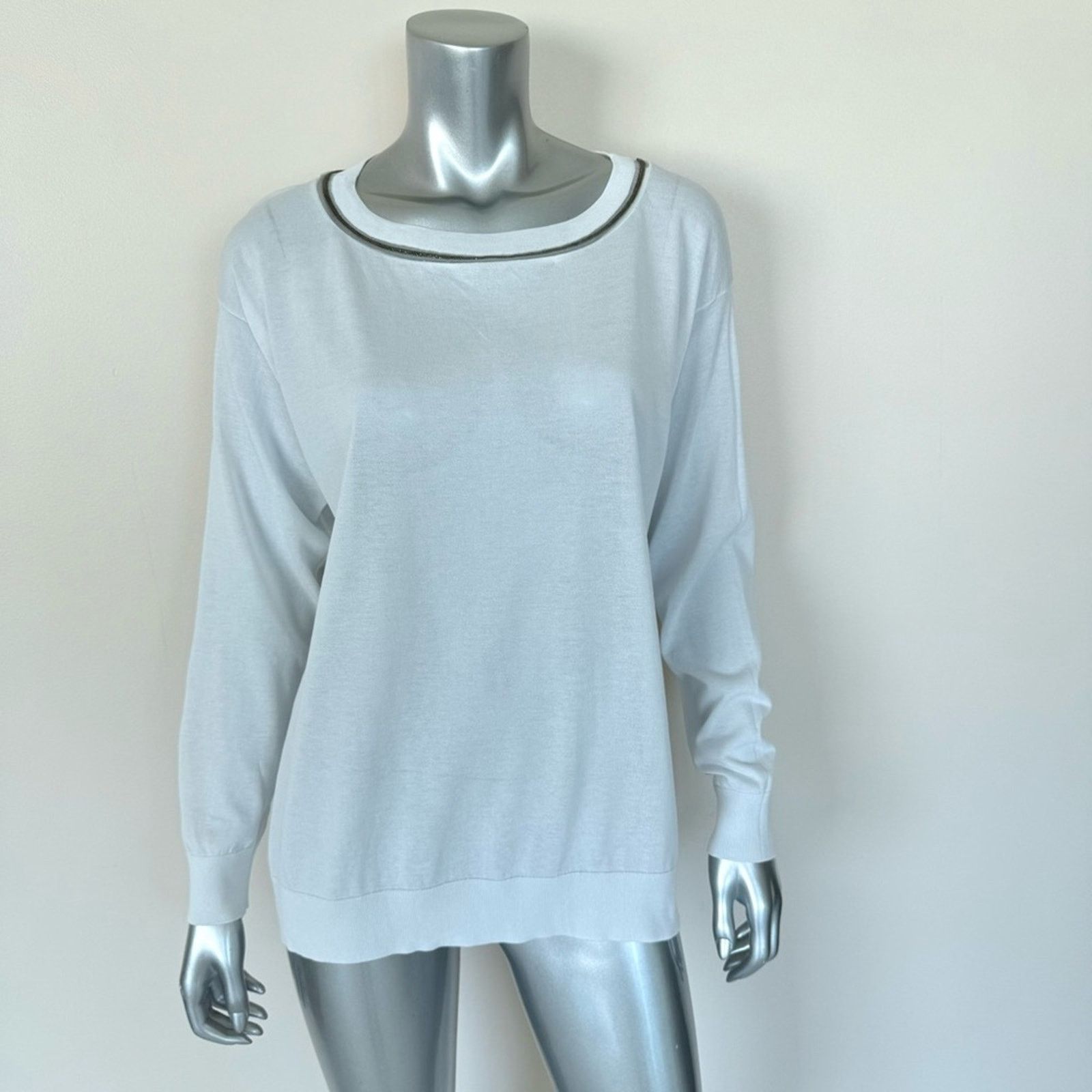 Brunello Cucinelli Brunello Cucinelli women sweater size 6US Authentic 950$ Size M / US 6-8 / IT 42-44 - 1 Thumbnail