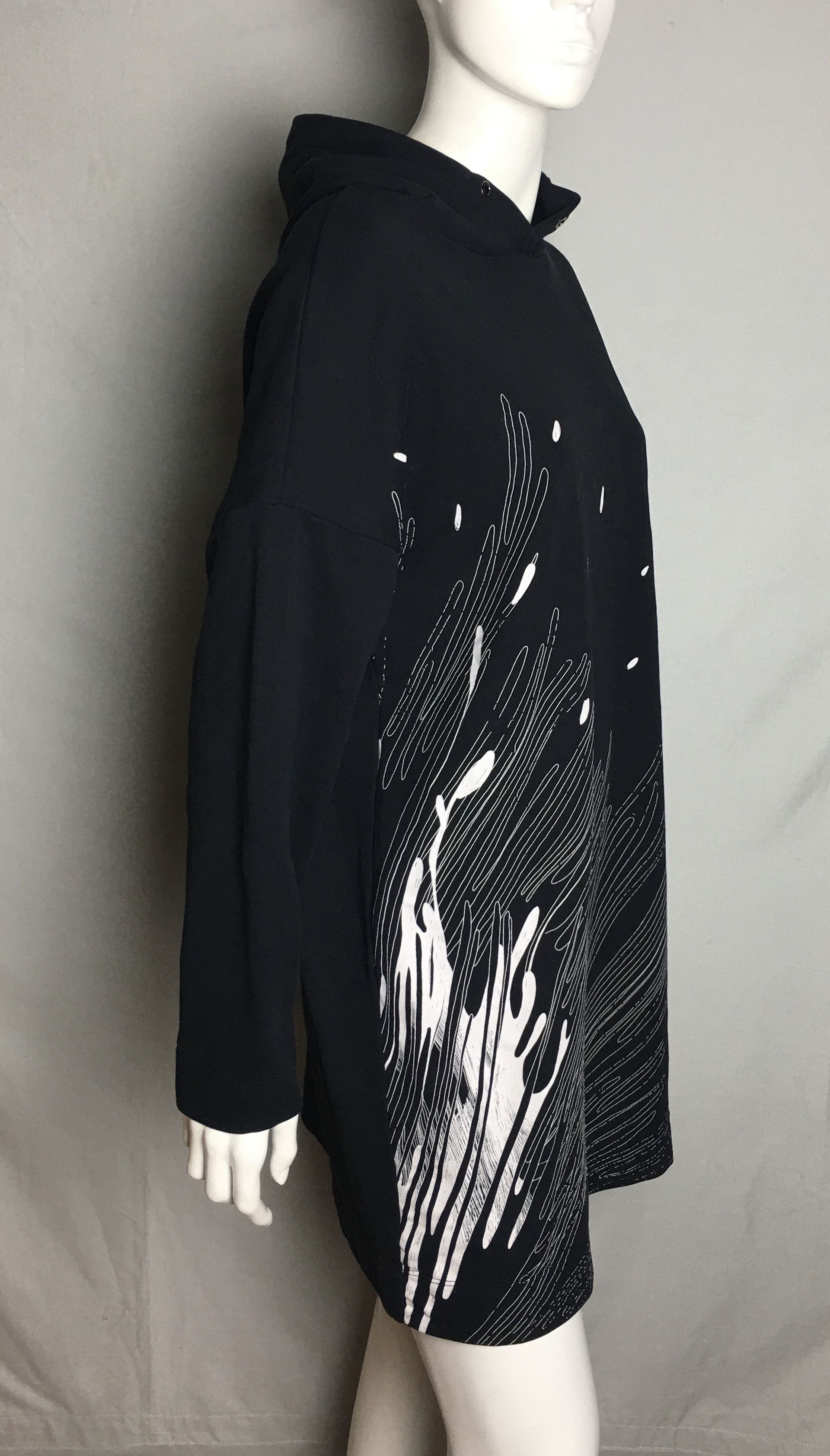 Cop Copine Cop Copine Hoodie Dress Black Size M Size M / US 6-8 / IT 42-44 - 3 Thumbnail