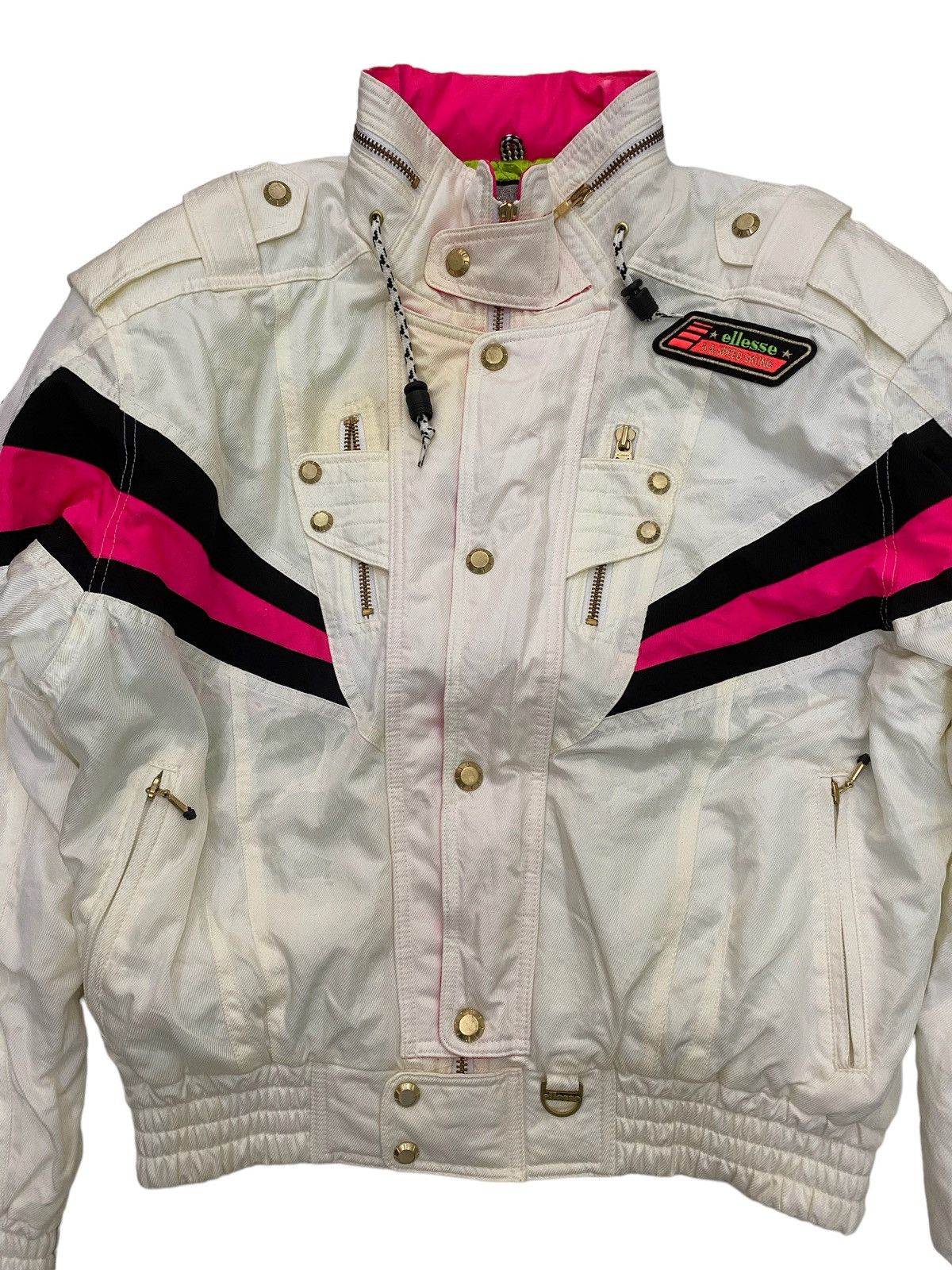 Ellesse × Goldwin Vintage Ellesse by Goldwin Ski Jacket Size US L / EU 52-54 / 3 - 3 Thumbnail