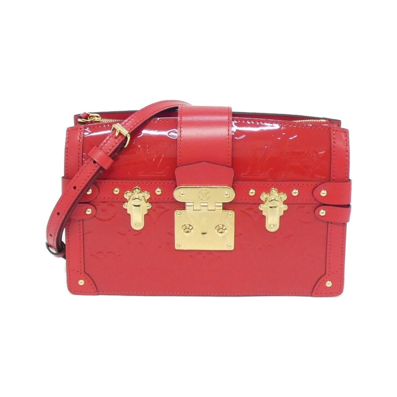 Louis Vuitton Louis Vuitton Louis Vuitton Vernis Trunk Clutch Shoulder Bag Plastic / Synthetic Shoulder Bag DUTY FREE for USA Size ONE SIZE - 1 Thumbnail