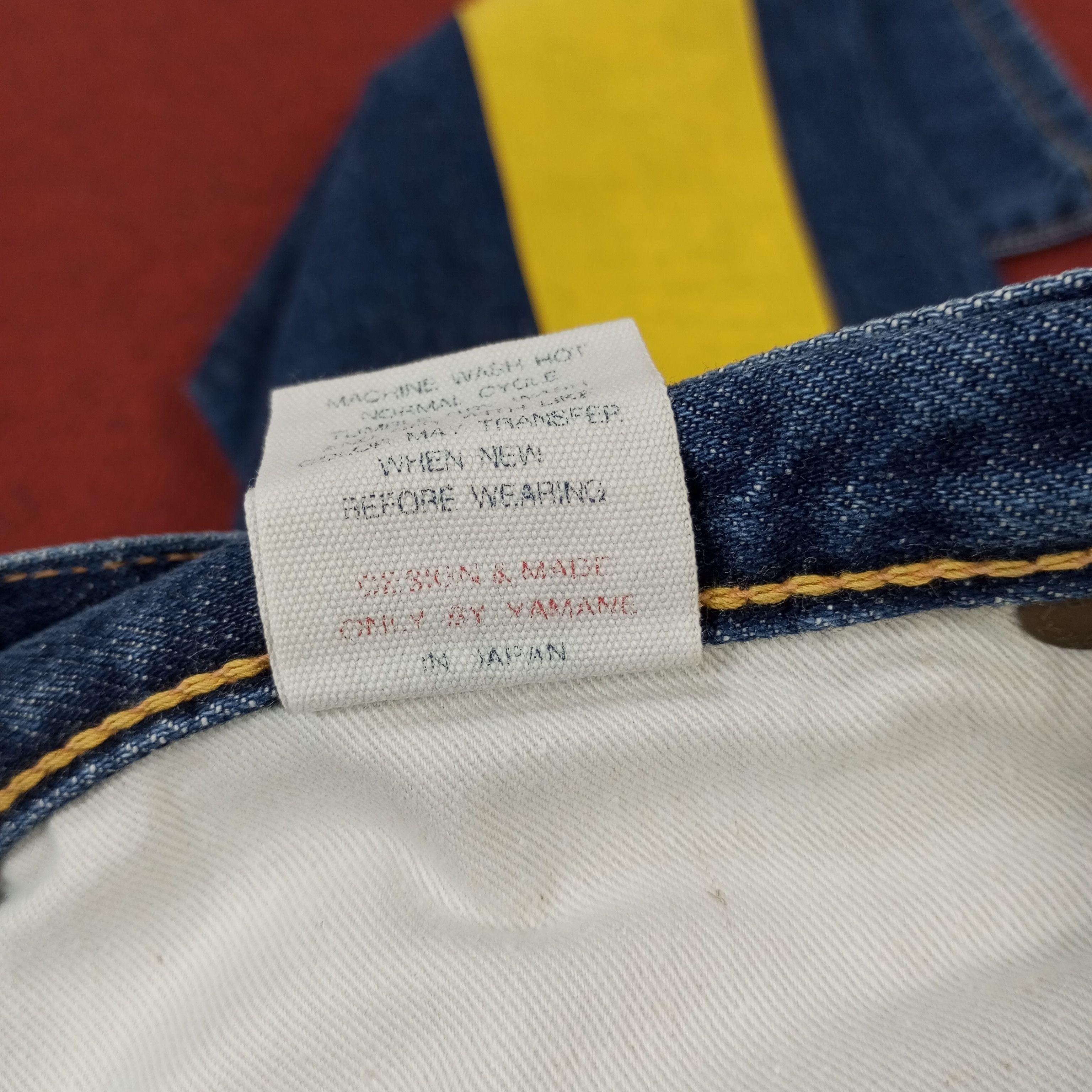 Evisu × Vintage Evisu Japanese Brand Streetwear Custom Daicock Style Jeans Size US 34 / EU 50 - 11 Thumbnail