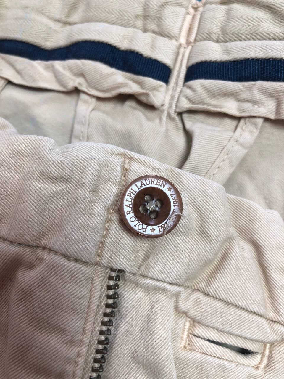 Polo Ralph Lauren Y2K Polo by Ralph Lauren beige jeans pants vintage Size US 36 / EU 52 - 5 Thumbnail