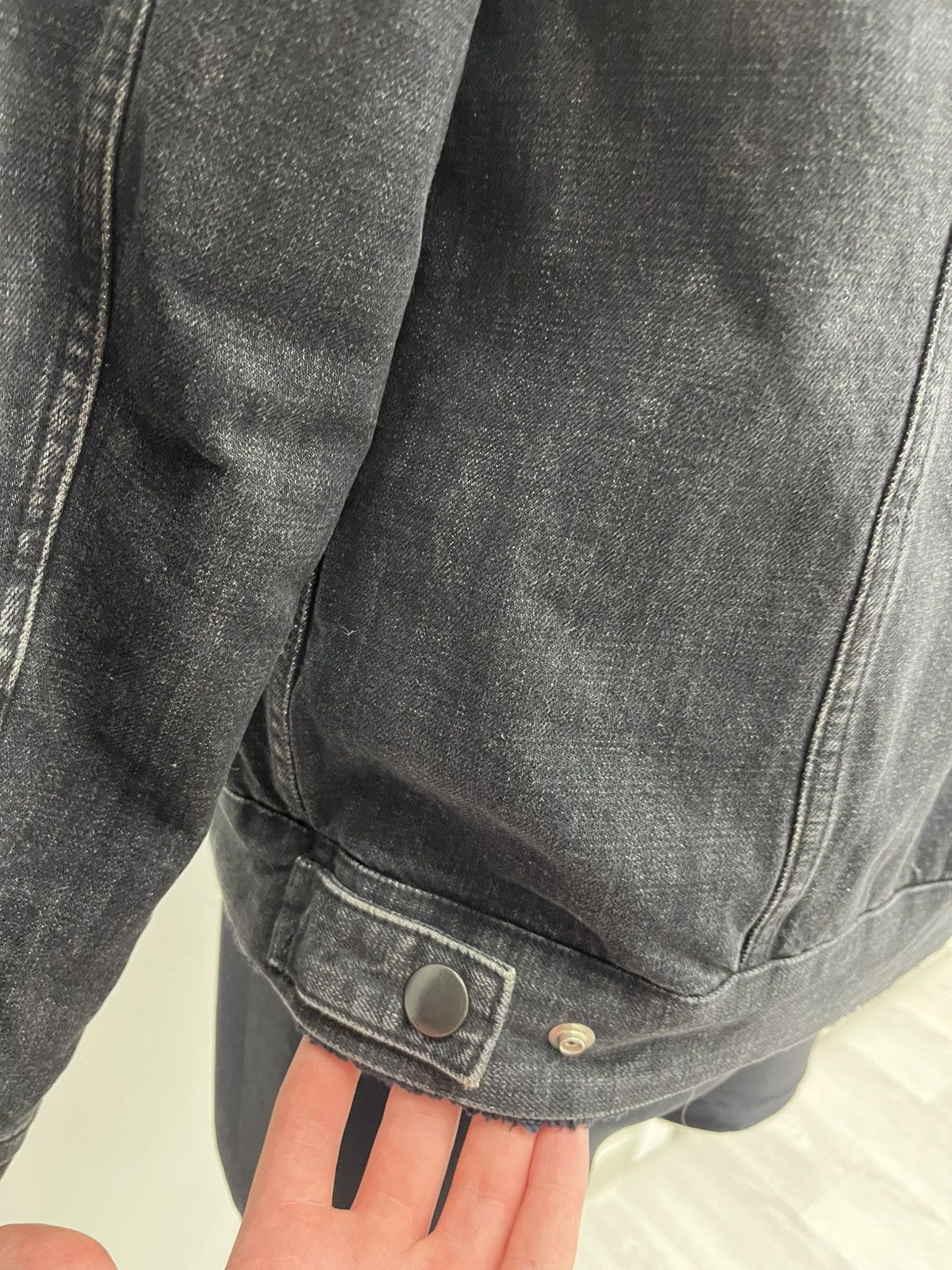 A.P.C. A.P.C. Denim Shearling Jacket Size US M / EU 48-50 / 2 - 3 Thumbnail