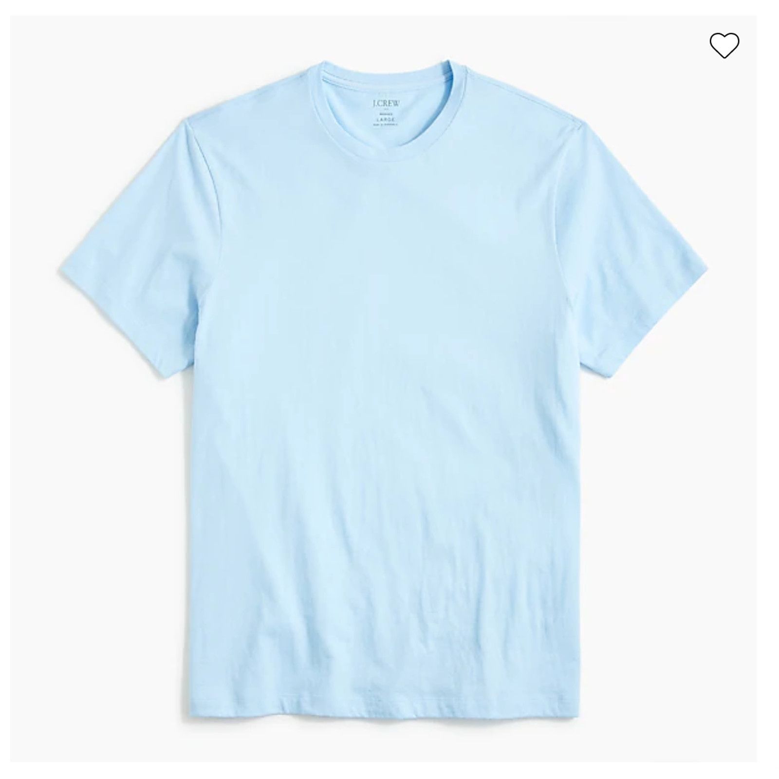 J.Crew NWT J. Crew Men's Lustrous Royal Blue Jersey Crew Tee XXL Size US XXL / EU 58 / 5 - 10 Thumbnail