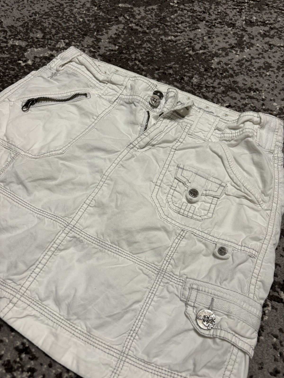 Japanese Brand × Vintage Vintage edc by ESPRIT Women's cargo mini skirt Size 25" / US 0 / IT 36 - 1 Thumbnail