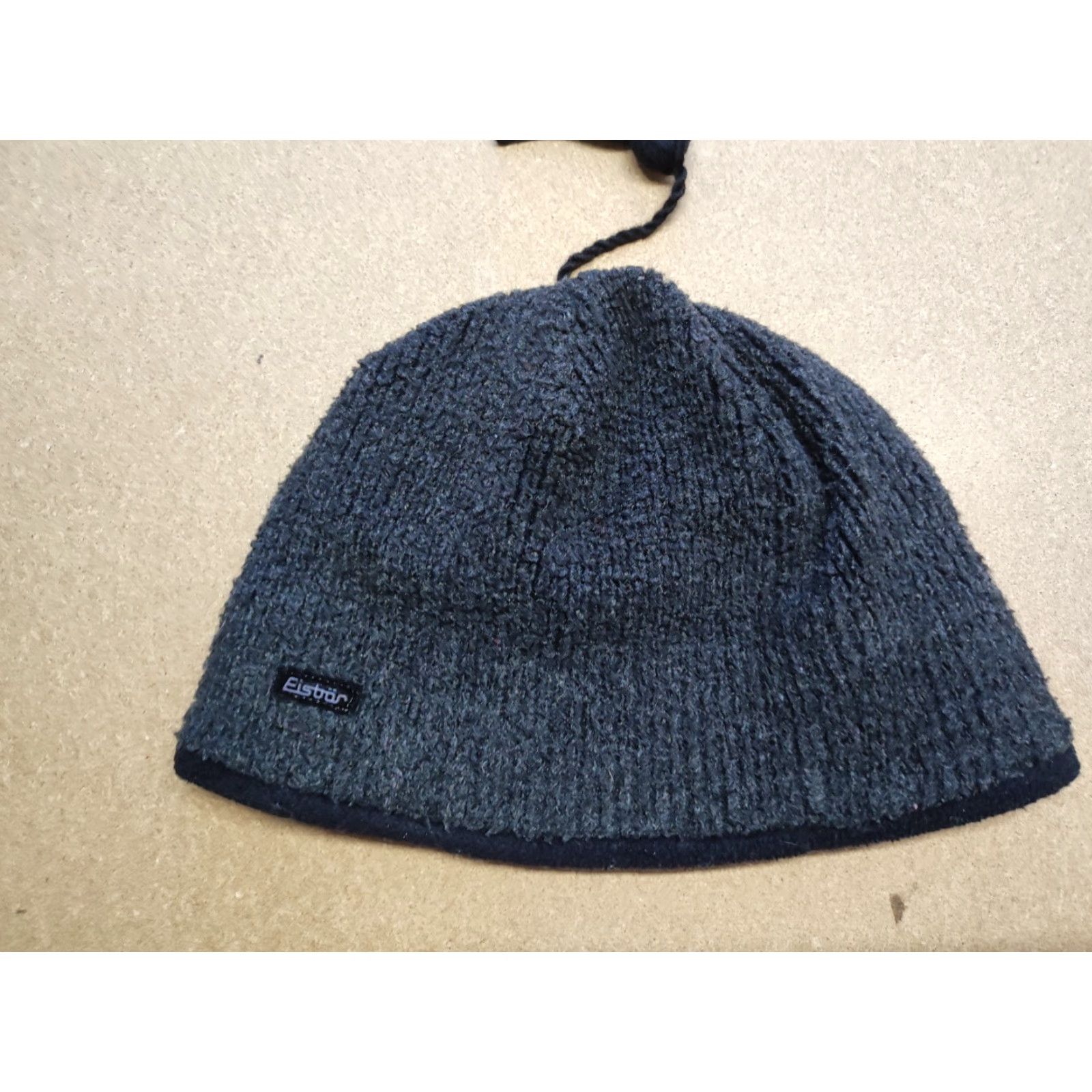 Vintage Eisbar Beanie Hat One Size Gray Ski Hiking Outdoor Thermal Fleece Vintage Lined Beanie Mens Womens Unisex Adults Clothing Accessories Size ONE SIZE - 3 Thumbnail