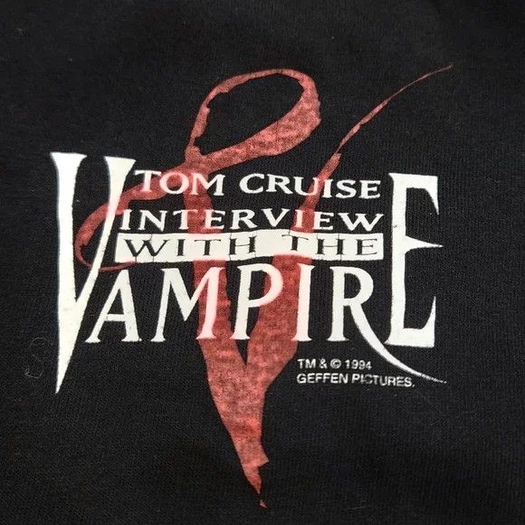 Handmade × Vintage Vintage 1994 Interview With A Vampire Movie T-Shirt =Large Size L / US 10 / IT 46 - 6 Thumbnail