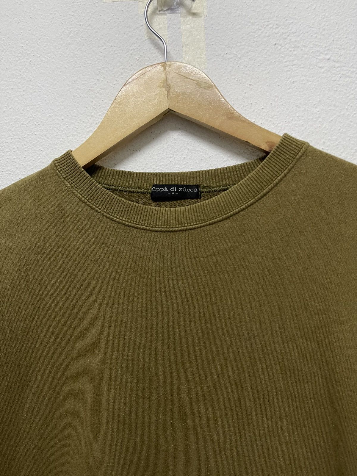 CABANE de ZUCCa × Issey Miyake × Japanese Brand 90s ZUPPA DI ZUCCA ISSEY MIYAKE SPELLOUT CREWNECK Size US M / EU 48-50 / 2 - 6 Thumbnail