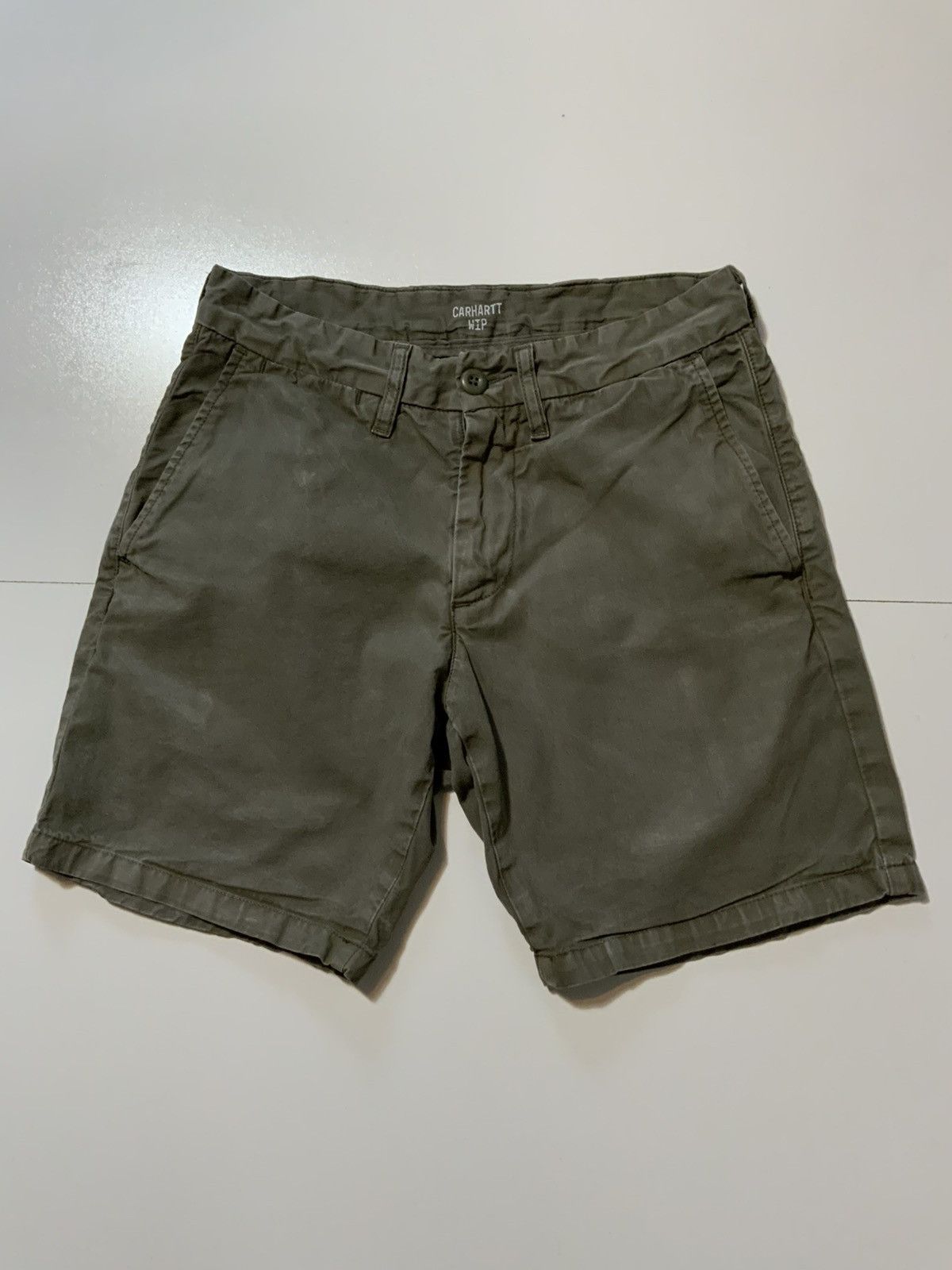 Carhartt Wip Carhartt WIP Work In Progress John Chino High Cut Shorts Size US 28 / EU 44 - 2 Thumbnail