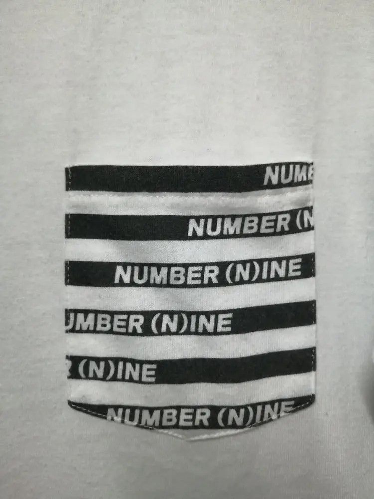 Japanese Brand Number nine Pocket Very Rare Size US M / EU 48-50 / 2 - 3 Thumbnail