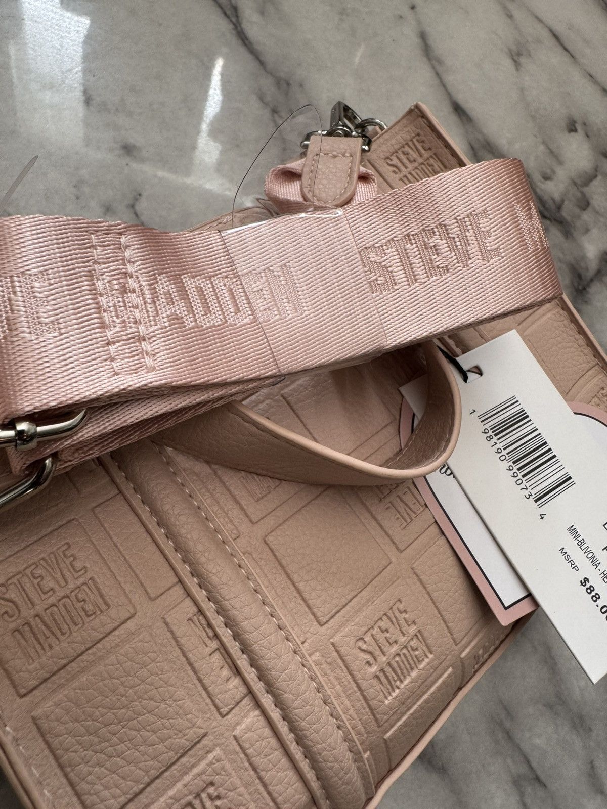 Steve Madden Steve Madden Mini Blovonia Bag in Pink Size ONE SIZE - 3 Thumbnail