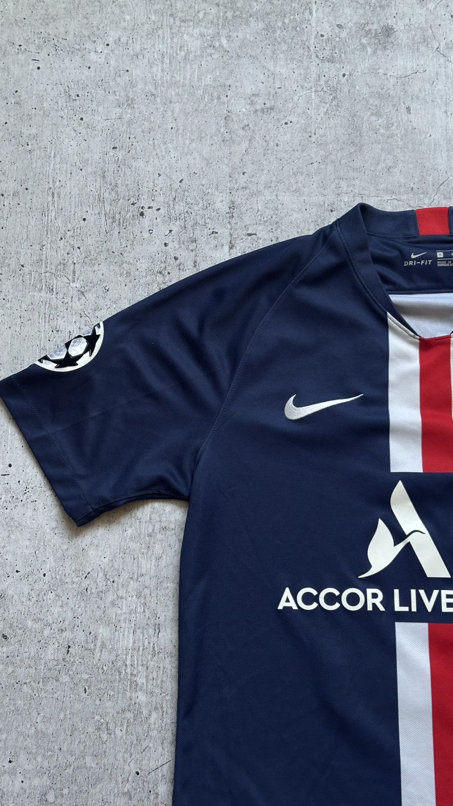 Nike 2019/20 Nike PSG Mbappe #7 Authentic Home Soccer Jersey Size US M / EU 48-50 / 2 - 4 Thumbnail