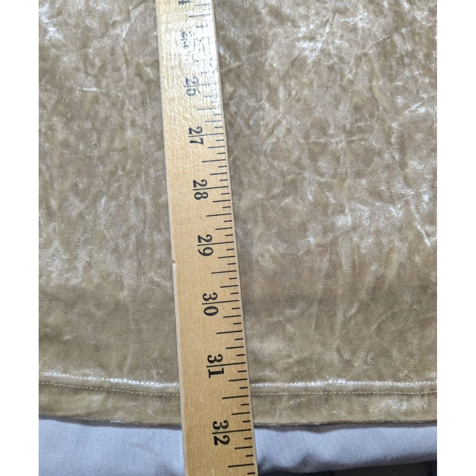 H&M DIVIDED by H&M CHICAGO GOLD CRUSHED VELVET - Women Medium T-Shirt Dress EUC Size M / US 6-8 / IT 42-44 - 7 Thumbnail