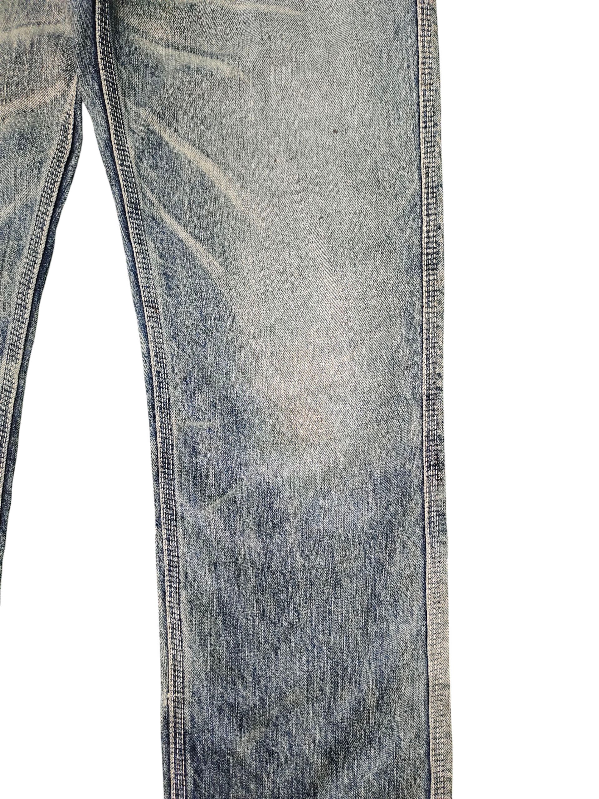 Kapital Vintage Blueway Japan Clawmark Distress Denim Jeans Size US 31 - 3 Thumbnail