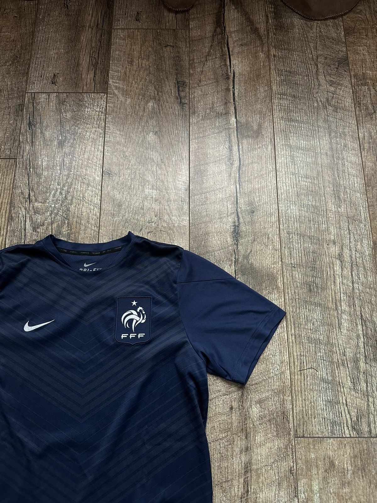 Nike Nike France National Team Training Y2K Jersey Size US L / EU 52-54 / 3 - 2 Thumbnail