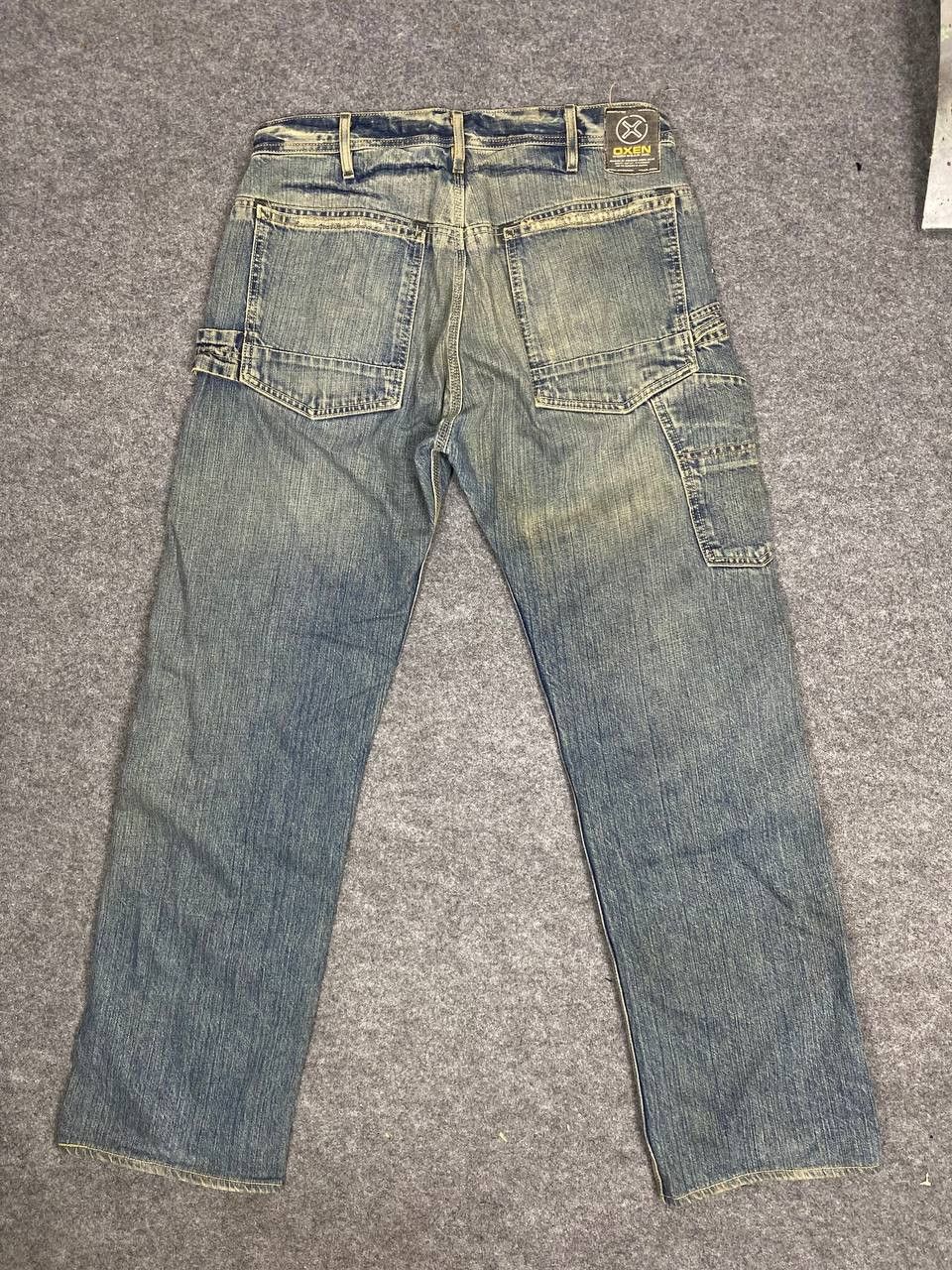Japanese Brand vintage japanese brands double knee denim Size US 35 - 3 Thumbnail