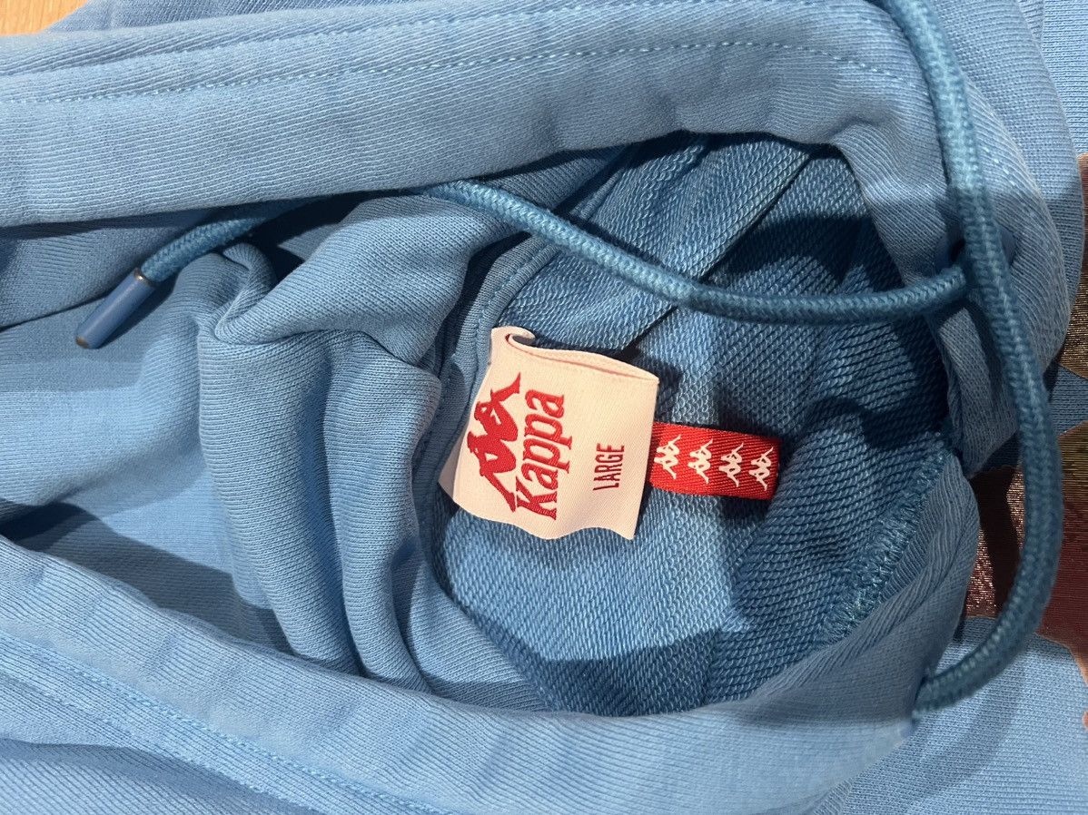 Kappa Baby blue kappa holographic logo HOODIE Size US L / EU 52-54 / 3 - 4 Thumbnail