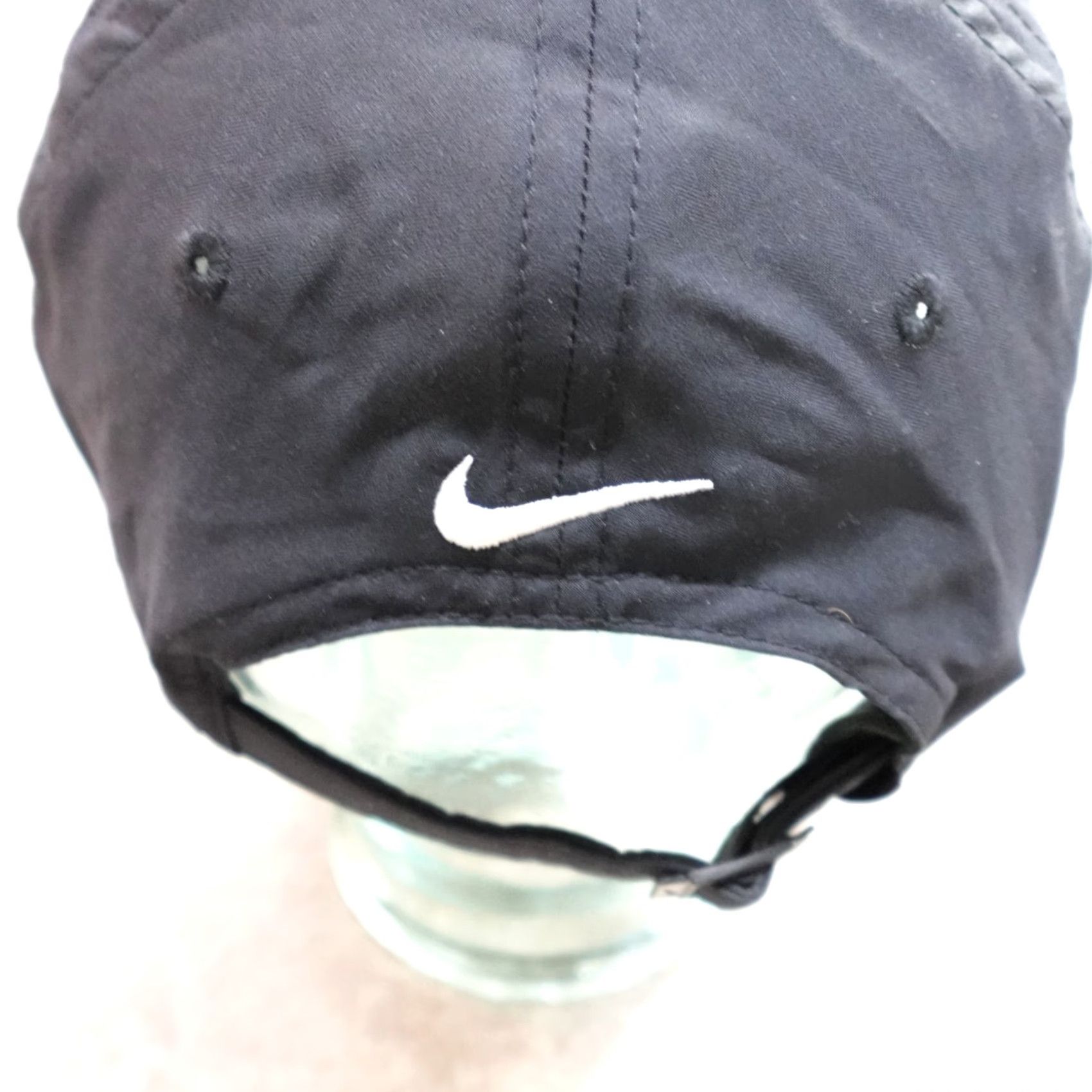 Nike Nike Hat Black Legacy 91 Dri-Fit Strapback Men One Size Black Baseball Cap Size ONE SIZE - 3 Thumbnail