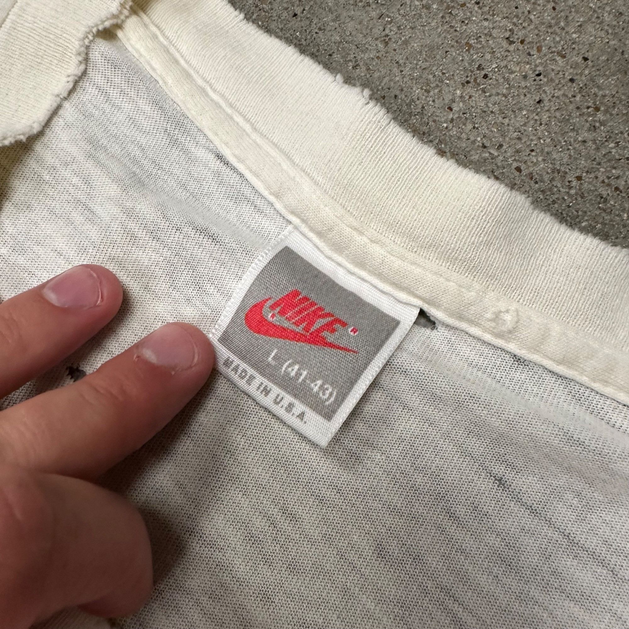 Nike × Vintage Vintage Nike “You Don’t Know Diddley.” Shirt Size US L / EU 52-54 / 3 - 2 Thumbnail