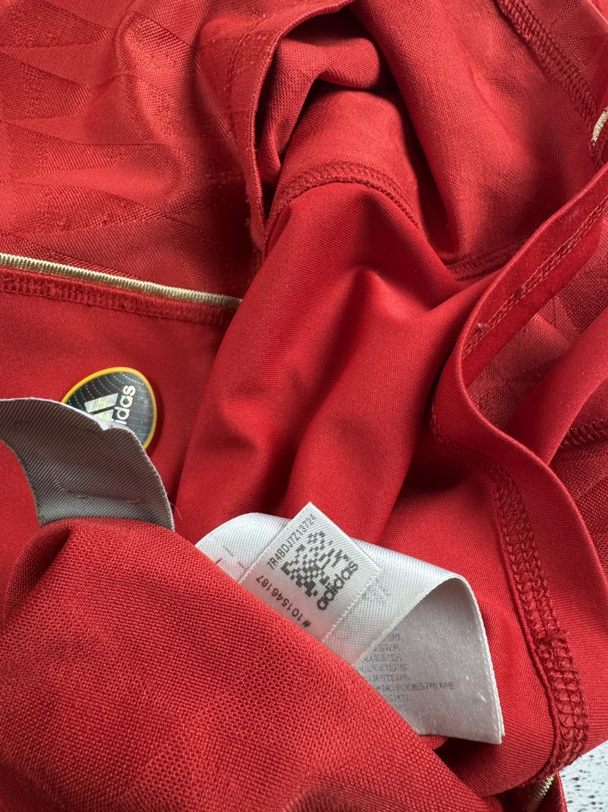 Adidas LIVERPOOL VINTAGE Red 2020/2012 Gerrard Adidas Soccer Football Shirt Jersey Kit Size US L / EU 52-54 / 3 - 18 Thumbnail