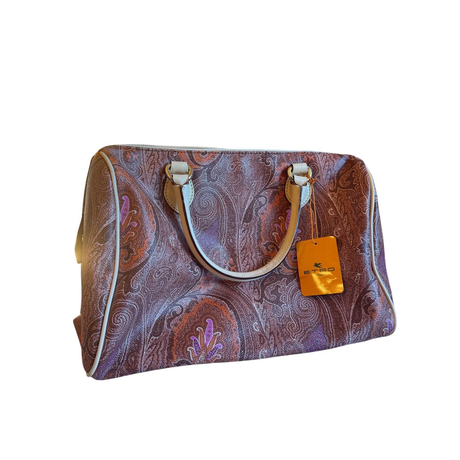 Etro Etro NWT Coated Canvas Printed Handle Bag Size ONE SIZE - 8 Thumbnail