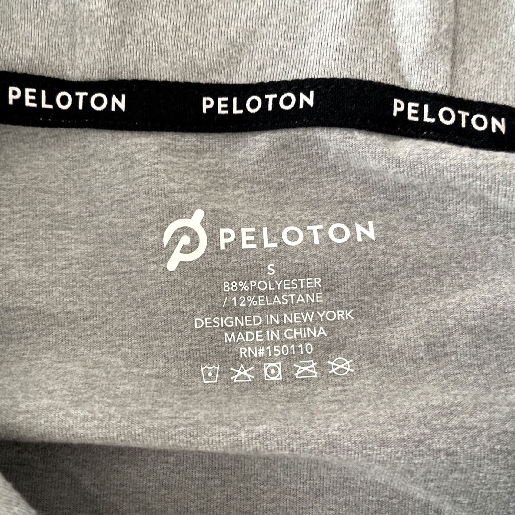 Vintage Peloton Hoodie Womens S DreamBlend Relaxed Full Zip Gray Workout Spin Sweatshirt Size S / US 4 / IT 40 - 3 Thumbnail