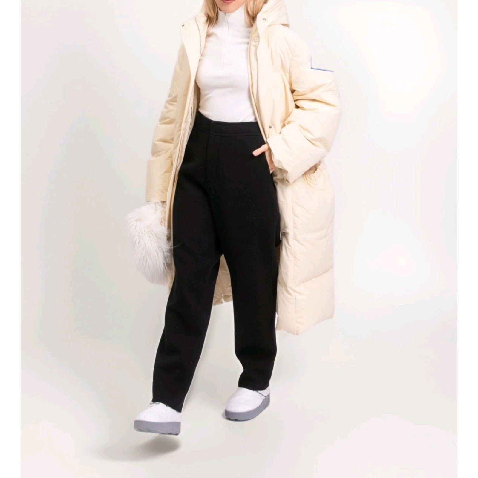 Other AMI ALEXANDRE MATTIUSSI Cashmere & Wool Heavy Trousers 40 Size 40" / US 18 - 2 Thumbnail