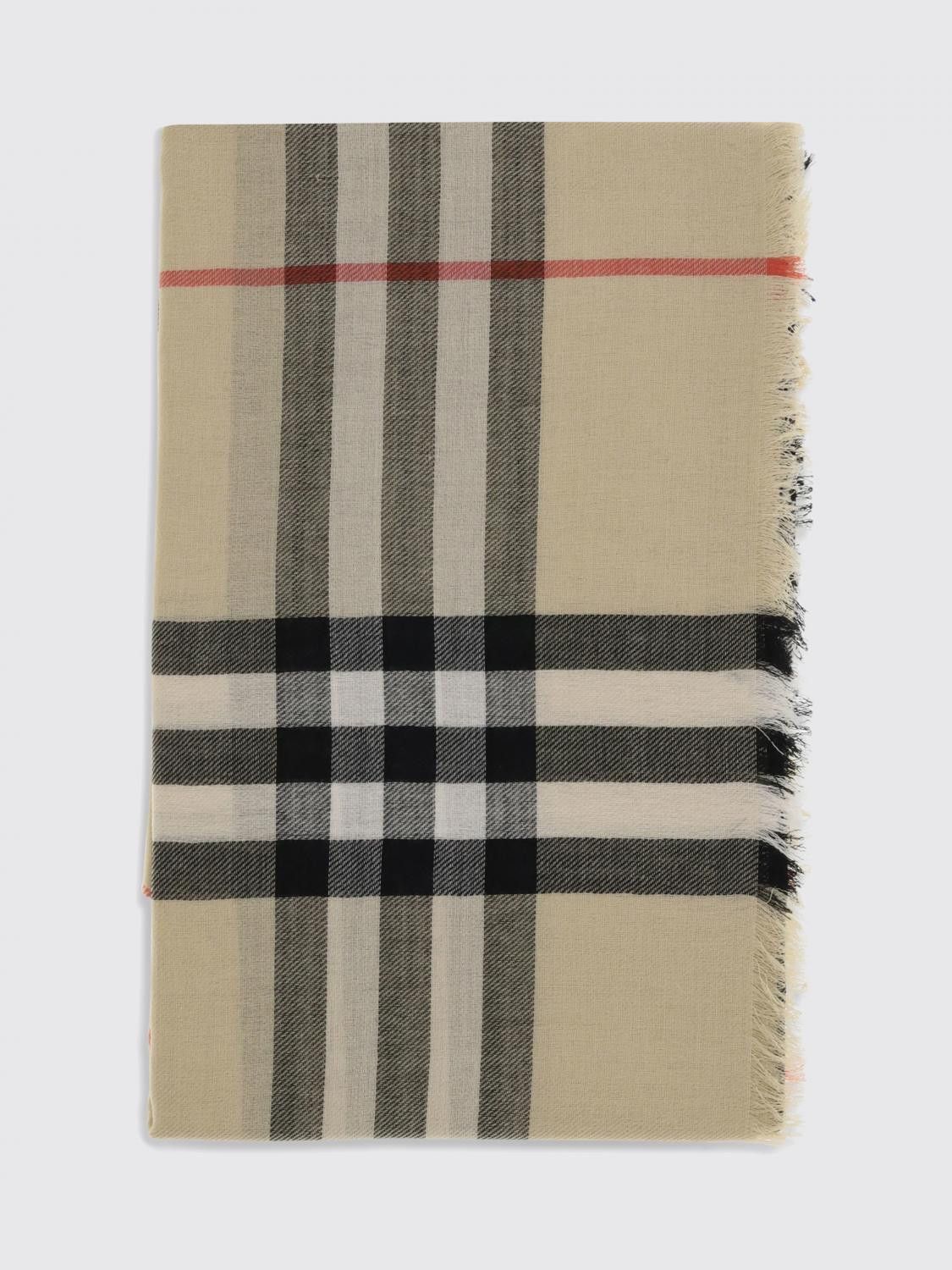 Burberry Burberry Scarf Woman Earth Size ONE SIZE - 1 Thumbnail