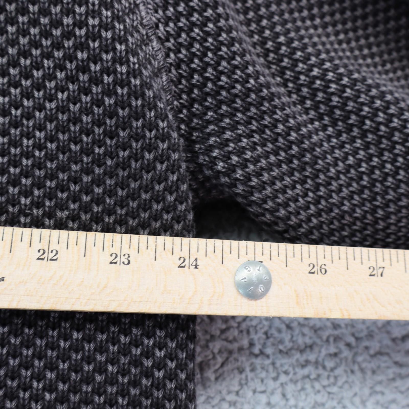 Carbon Carbon2Cobalt XL 1/4 Zip Heavy Knit Distressed Sweater Size US XL / EU 56 / 4 - 4 Thumbnail