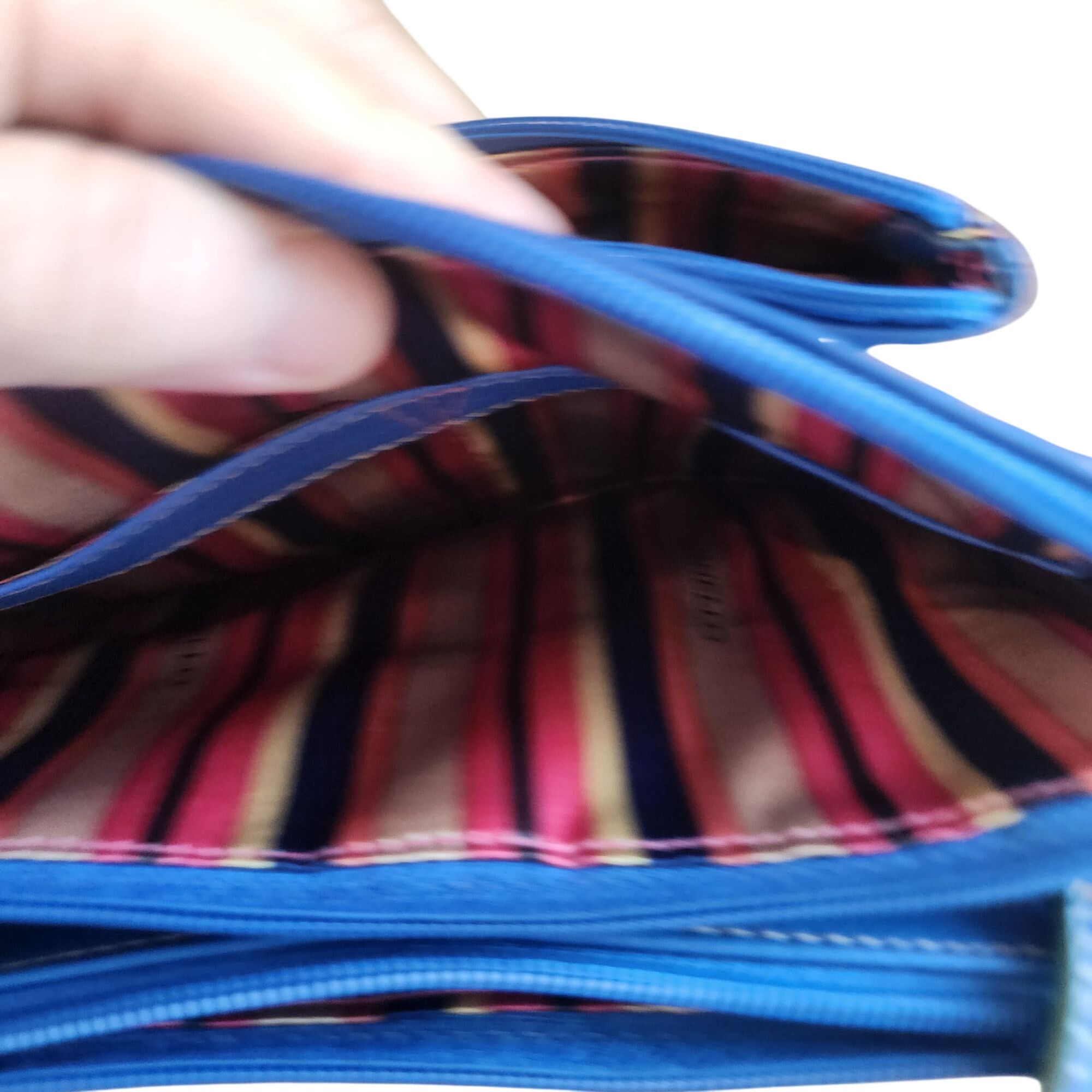 Other Tignanello Blue Leather Crossbody Purse Size ONE SIZE - 8 Thumbnail