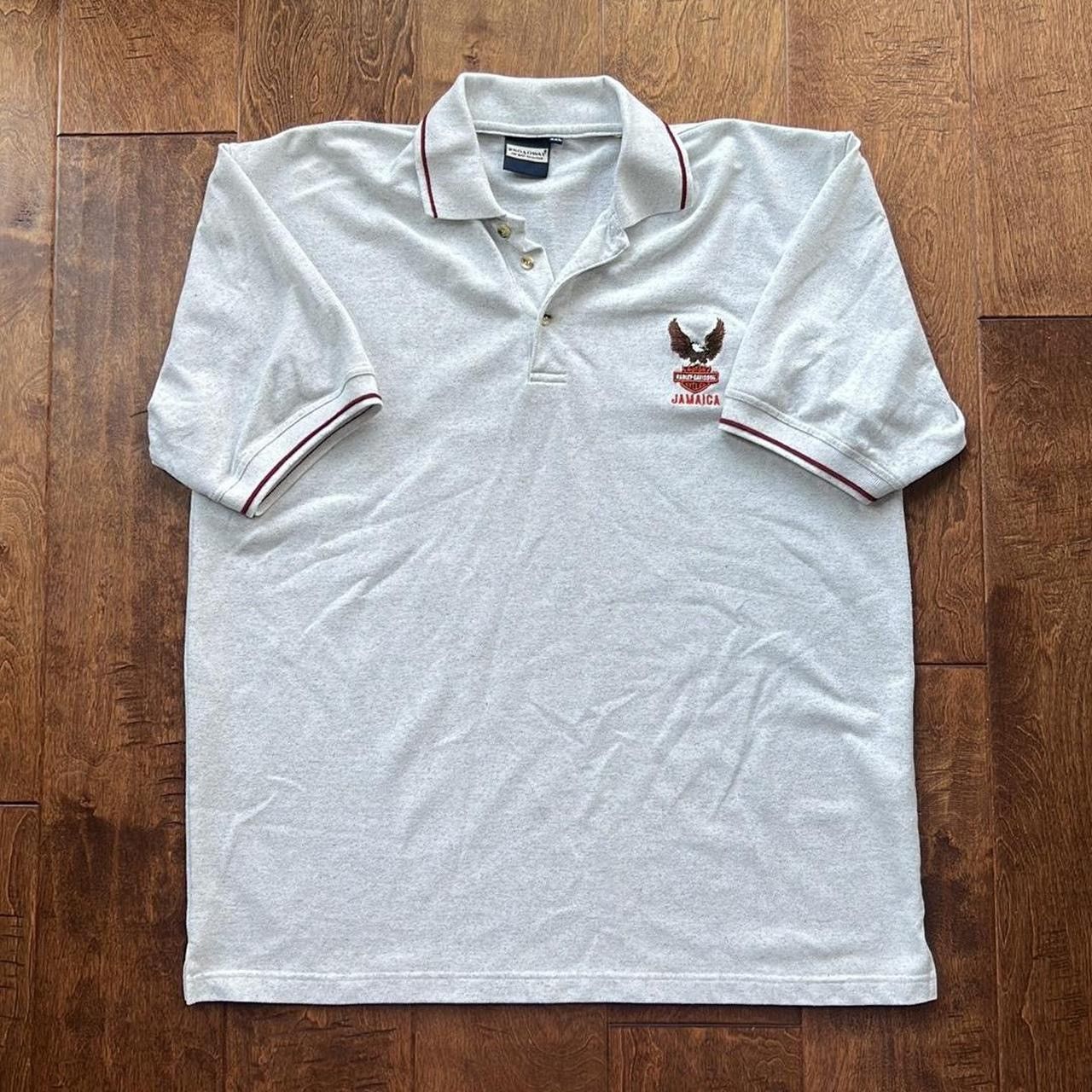 Harley Davidson × Vintage Vintage Harley-Davidson Polo Size US XXL / EU 58 / 5 - 1 Thumbnail