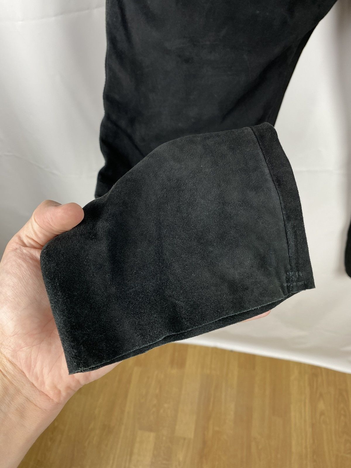 Leather Joy Genuine Leather Suede Pants Men size 44 Size US 36 / EU 52 - 8 Thumbnail