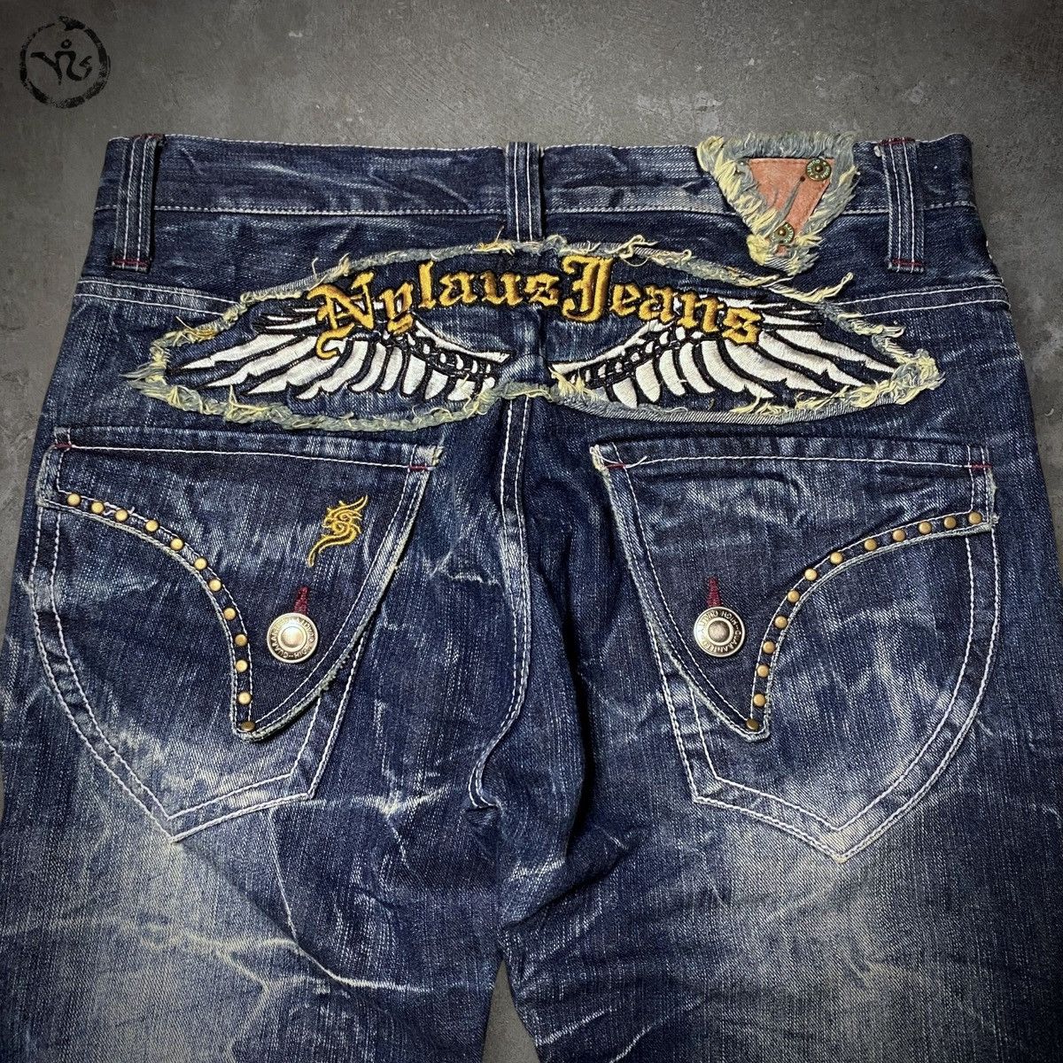 Other Nylaus Freedom Wings Spiral Cut Jeans Size US 32 / EU 48 - 5 Thumbnail